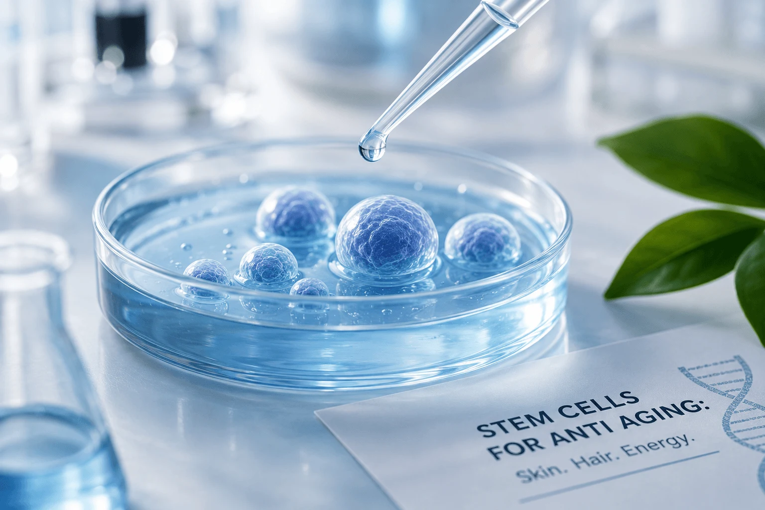 Stem Cells for Anti Aging: Skin, Hair, Energy